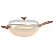 PADELLA WOK ANTIADERENTE INDUZ ROCK'N'ROSE CC 32
