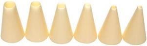 SET 6 BOCCHETTE SAC A POCHE PLASTICA FORO TONDO