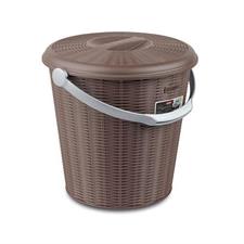 PATTUMIERA CON COPERCHIO ELEGANCE 10LT