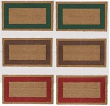 ZERBINO COCCO BORDO UNICO 60X100