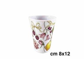 BICCHIERE MELAMINA FIOCCHI 12CM