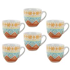 SET 6 TAZZA CAFFE' SENZA PIATTO MONDELLO