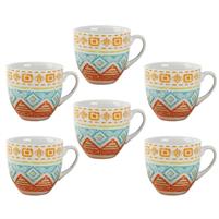 SET 6 TAZZA CAFFE' SENZA PIATTO MONDELLO