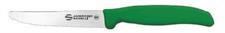 COLTELLO TAVOLA LAMA 11CM SEGHETTATA VERDE