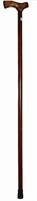 BASTONE LEGNO PUNTA GOMMA MANICO DRITTO 89CM