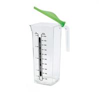 CARAFFA GRADUATA CON COPERCHIO PLASTICA OASI 1LT