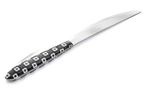 COLTELLO TAVOLA VERO MANHATTAN NERO