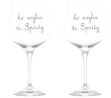 SET 2 CALICE SD HO VOGLIA DI SPRITZ 82CL