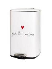 PATTUMIERA CUCINA SD 20LT PER LA CUCINA, BIANCA
