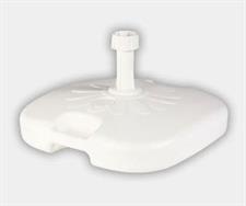 BASE OMBRELLONE TOP PLASTICA BIANCA 14LT