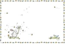 TOVAGLIETTA AMERICANA 43X29CM CONIGLIETTO
