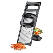 AFFETTAVERDURE REGOLABILE INOX CON FERMAVERDURE