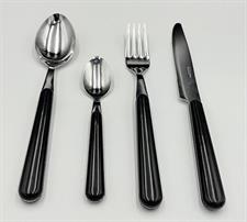 SERVIZIO POSATE COLORATE 24PZ BRIO NERO