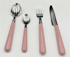SERVIZIO POSATE COLORATE 24PZ BRIO ROSA CIPRIA