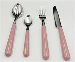 SERVIZIO POSATE COLORATE 24PZ BRIO ROSA CIPRIA