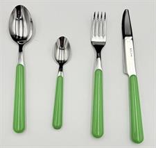SERVIZIO POSATE COLORATE 24PZ BRIO VERDE PASTELL
