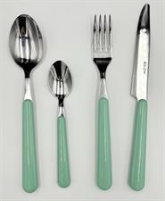 SERVIZIO POSATE COLORATE 24PZ BRIO VERDE ACQUA