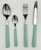 SERVIZIO POSATE COLORATE 24PZ BRIO VERDE ACQUA