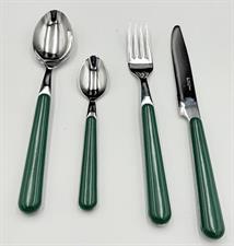 SERVIZIO POSATE COLORATE 24PZ BRIO VERDE SCURO