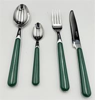 SERVIZIO POSATE COLORATE 24PZ BRIO VERDE SCURO