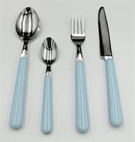 SERVIZIO POSATE COLORATE 24PZ BRIO AZZURRO CIELO