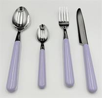 SERVIZIO POSATE COLORATE 24PZ BRIO LILLA