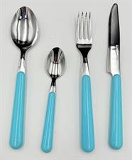 SERVIZIO POSATE COLORATE 24PZ BRIO TURCHESE