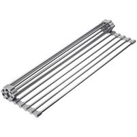 SCOLAPIATTI GRIGLIA ARROTOLABILE INOX 47X29CM
