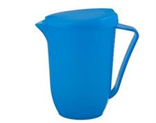CARAFFA BROCCA CON COPERCHIO PLASTICA FROSTY 1,5