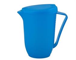 CARAFFA BROCCA CON COPERCHIO PLASTICA FROSTY 1,5