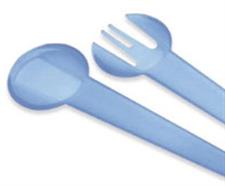 COPPIA POSATE INSALATA PLASTICA DEM ART 47000