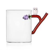 TAZZA MUG VETRO CON GUFO
