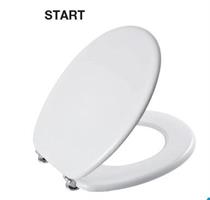 SEGGETTA SEDILE WC LEGNO START BIANCA
