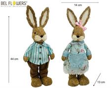 CONIGLIO IMPAGLIATO PASQUA H44CM