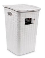 PORTABIANCHERIA ELEGANCE 50LT BIANCO