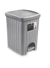 PATTUMIERA PEDALE ELEGANCE 6LT STONE GREY GRIGIA