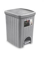 PATTUMIERA PEDALE ELEGANCE 6LT STONE GREY GRIGIA