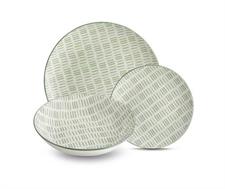 SERVIZIO TAVOLA 18PZ GOLF VERDE