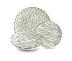 SERVIZIO TAVOLA 18PZ GOLF VERDE