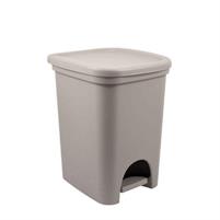 PATTUMIERA PEDALE COLORS 18LT TORTORA