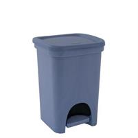 PATTUMIERA PEDALE COLORS 6LT BLU AVIO