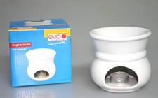 FORNELLINO BAGNACAUDA PORCELLANA BIANCO 11CM