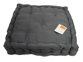 CUSCINO MATTONELLA 40X40X10H COLORE GRIGIO