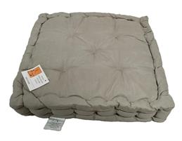 CUSCINO MATTONELLA 40X40X10H COLORE CEMENTO