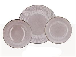 SERVIZIO TAVOLA 18PZ BEIGE