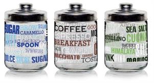 TRIS BARATTOLI WRITINGS 800GR TAPPO ALLUMINIO