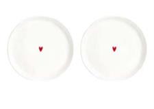 SET 2 PIATTO DESSERT SD CUORE