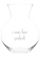 VASO FIORI VETRO I MIEI FIORI PREFERITI D23XH30