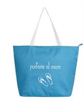 BORSA COBALTO PORTAMI AL MARE 50X38