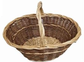 PANIERE FUNGHI VIMINI 45X29X33H